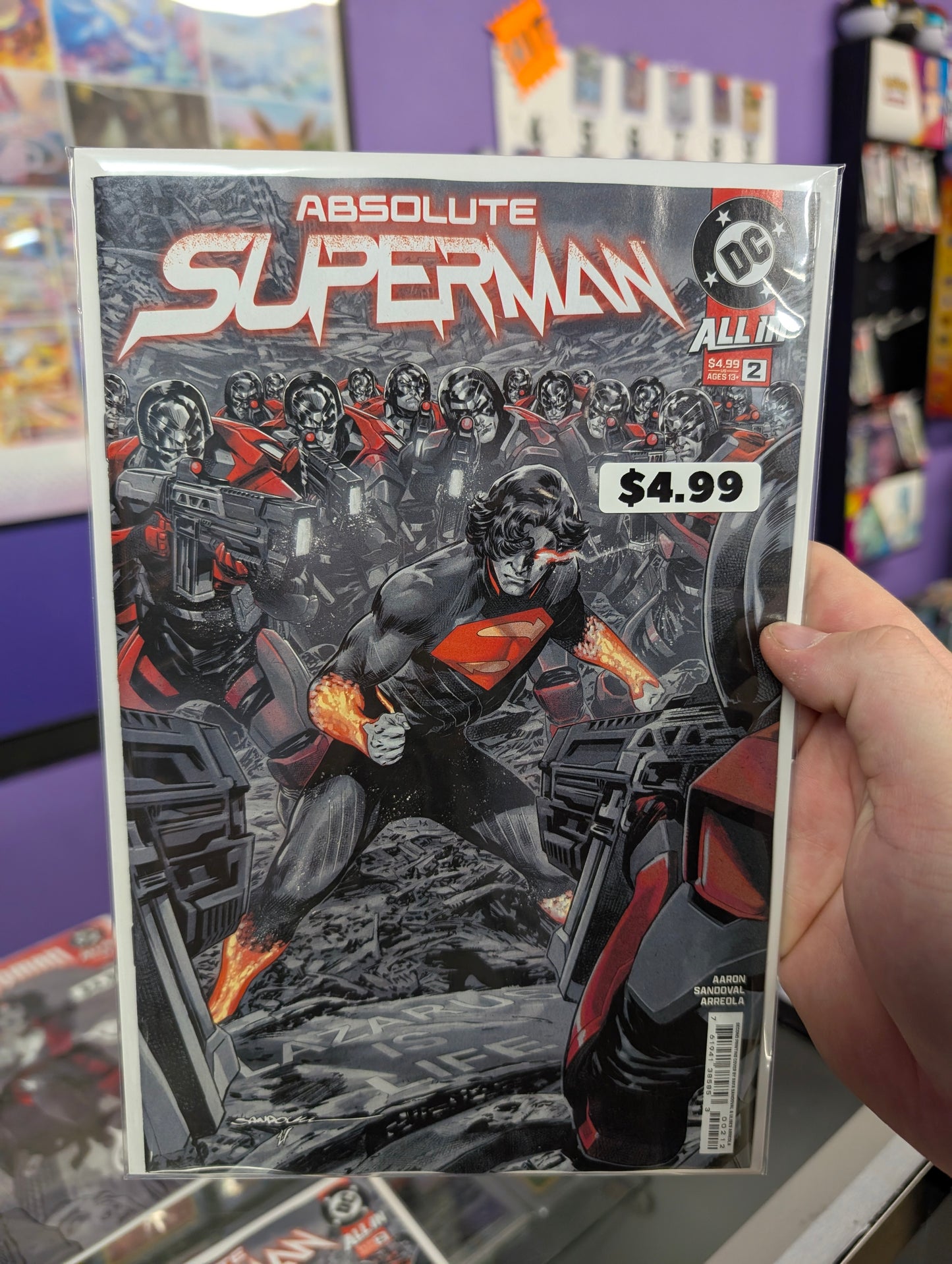 Absolute Superman #2 2nd Print 2/12/25 Release