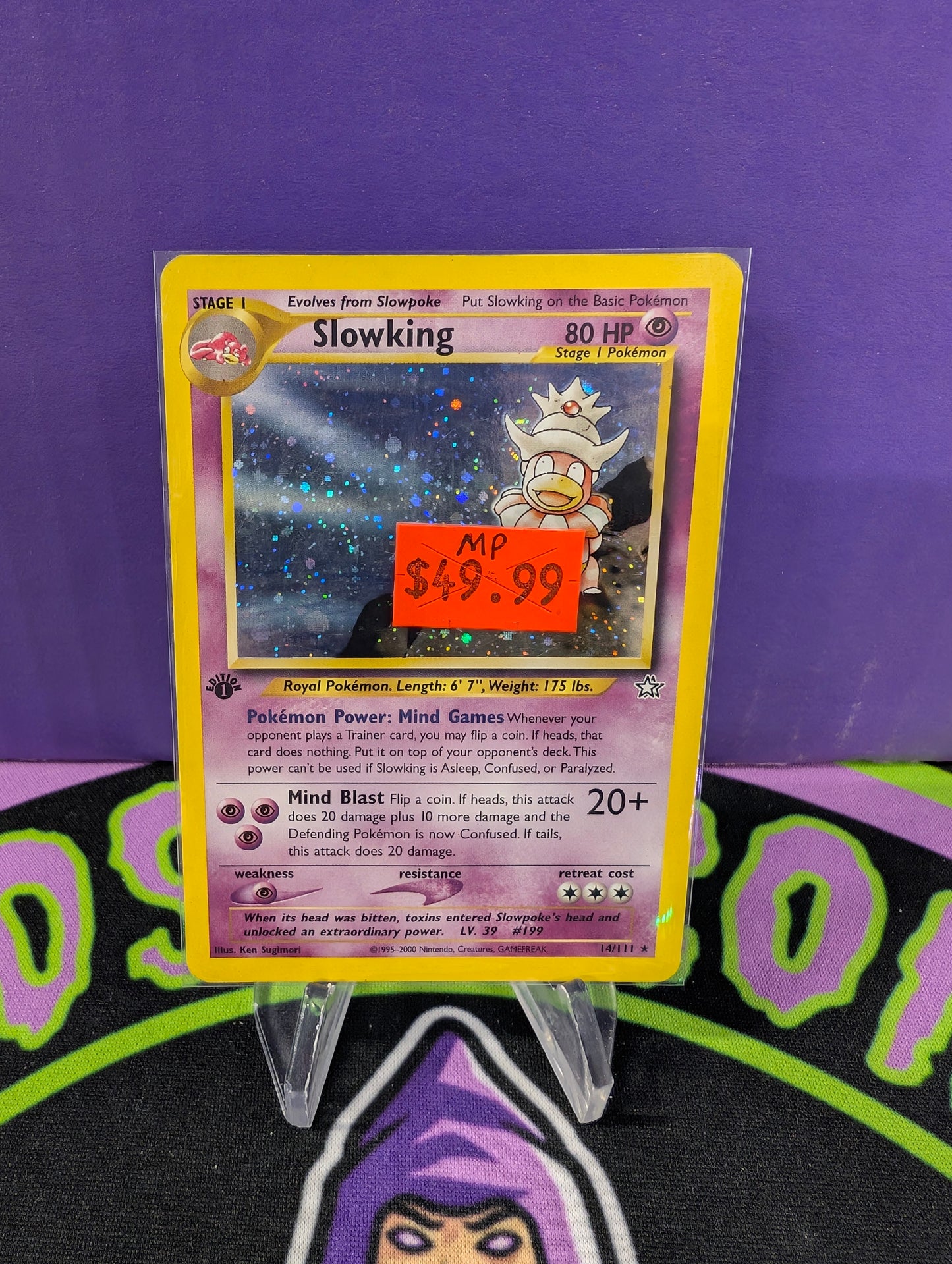 Slowking Holo Neo Genesis 1st Ed MP