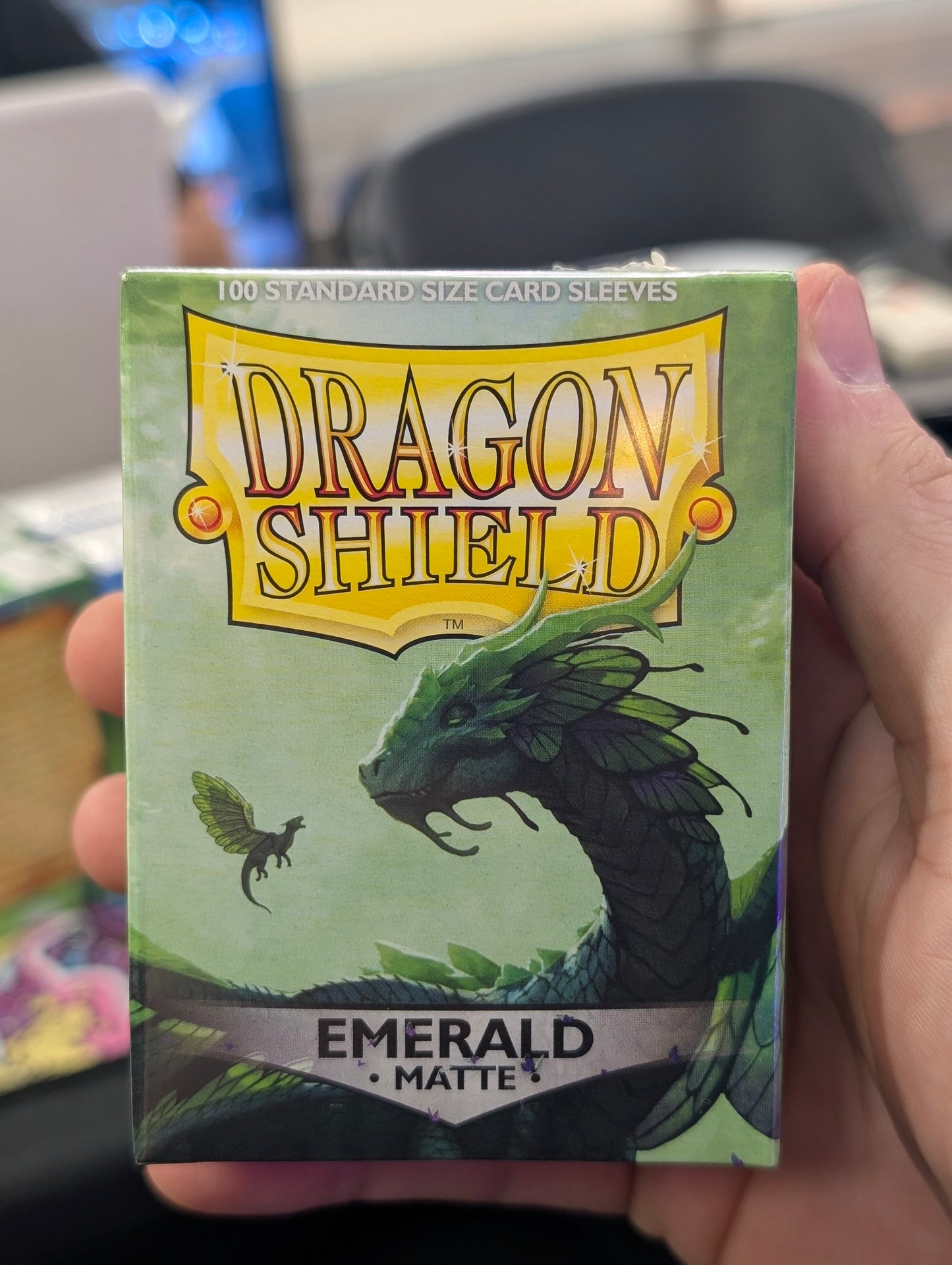 Dragon Shield Emerald Matte Card Sleeves 100ct