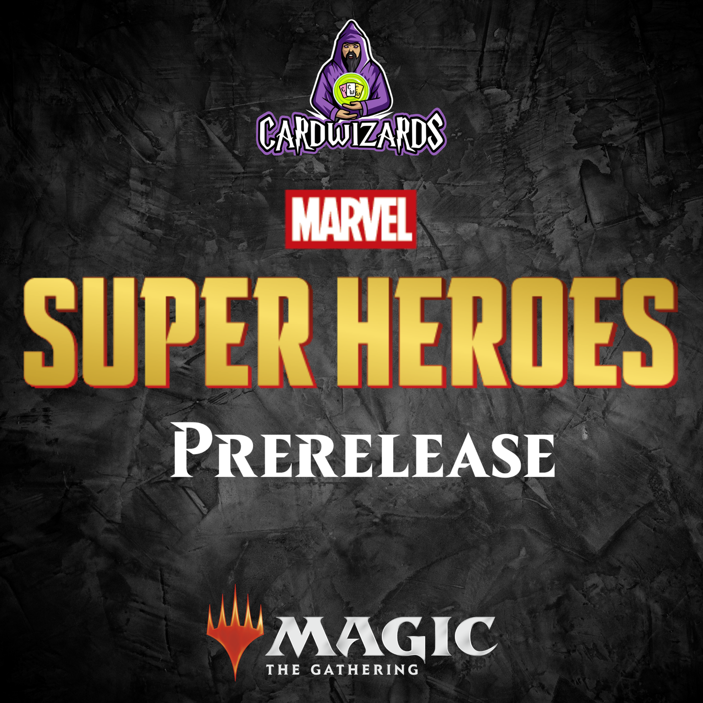 Marvel Super Heroes Prerelease Event Ticket