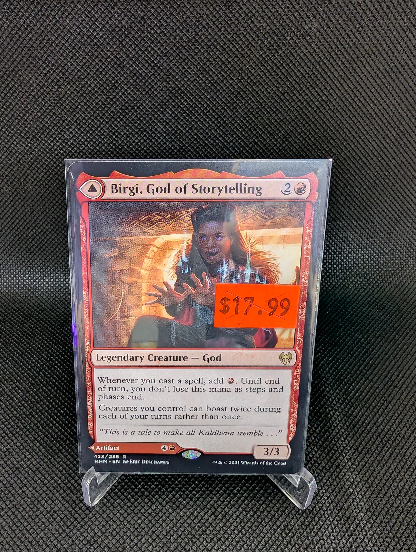 Birgi, God of Storytelling 123/285 Flip Card (T)
