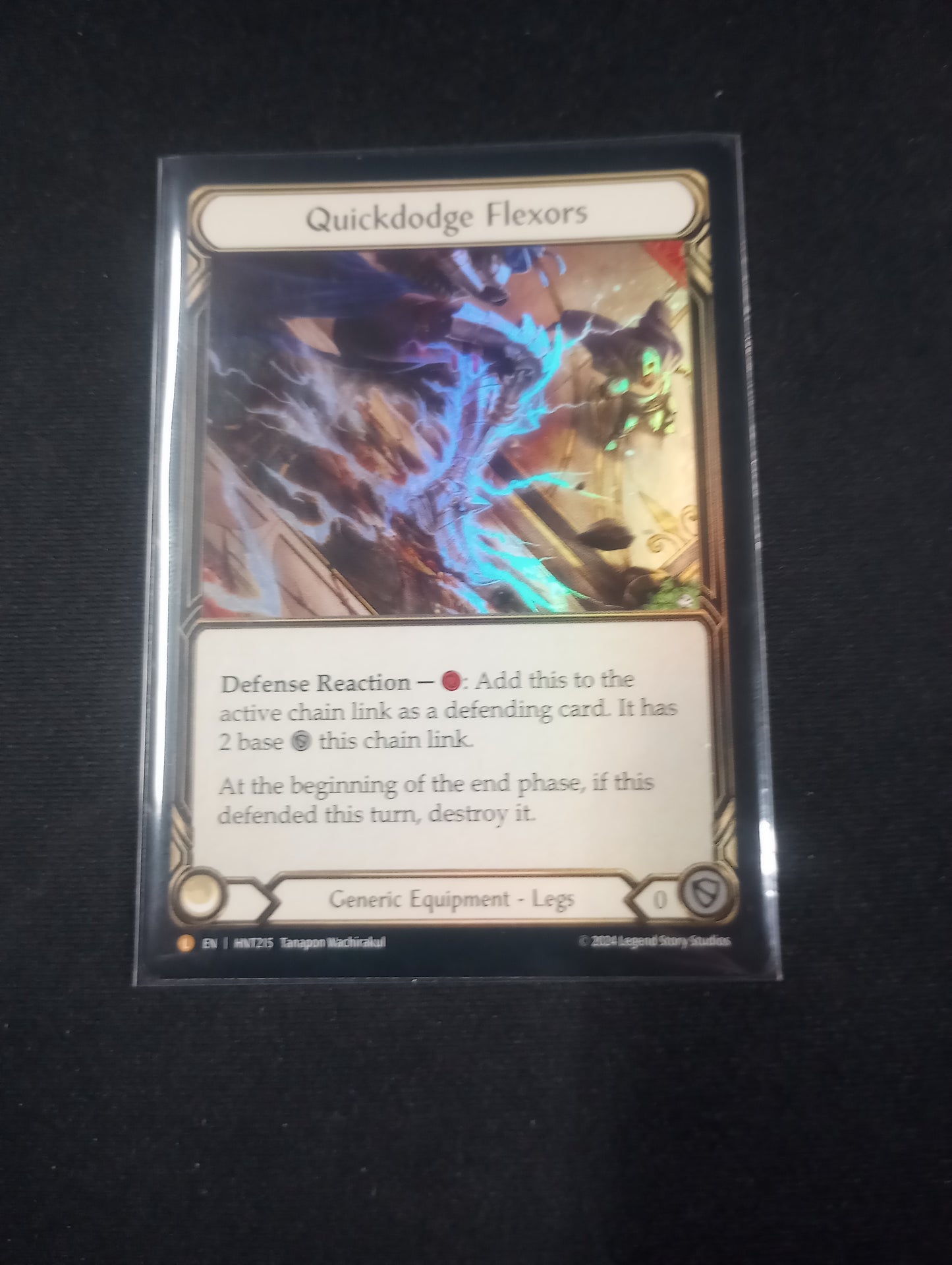 Quickdodge Flexors Flesh and Blood The Hunted Rainbow Foil