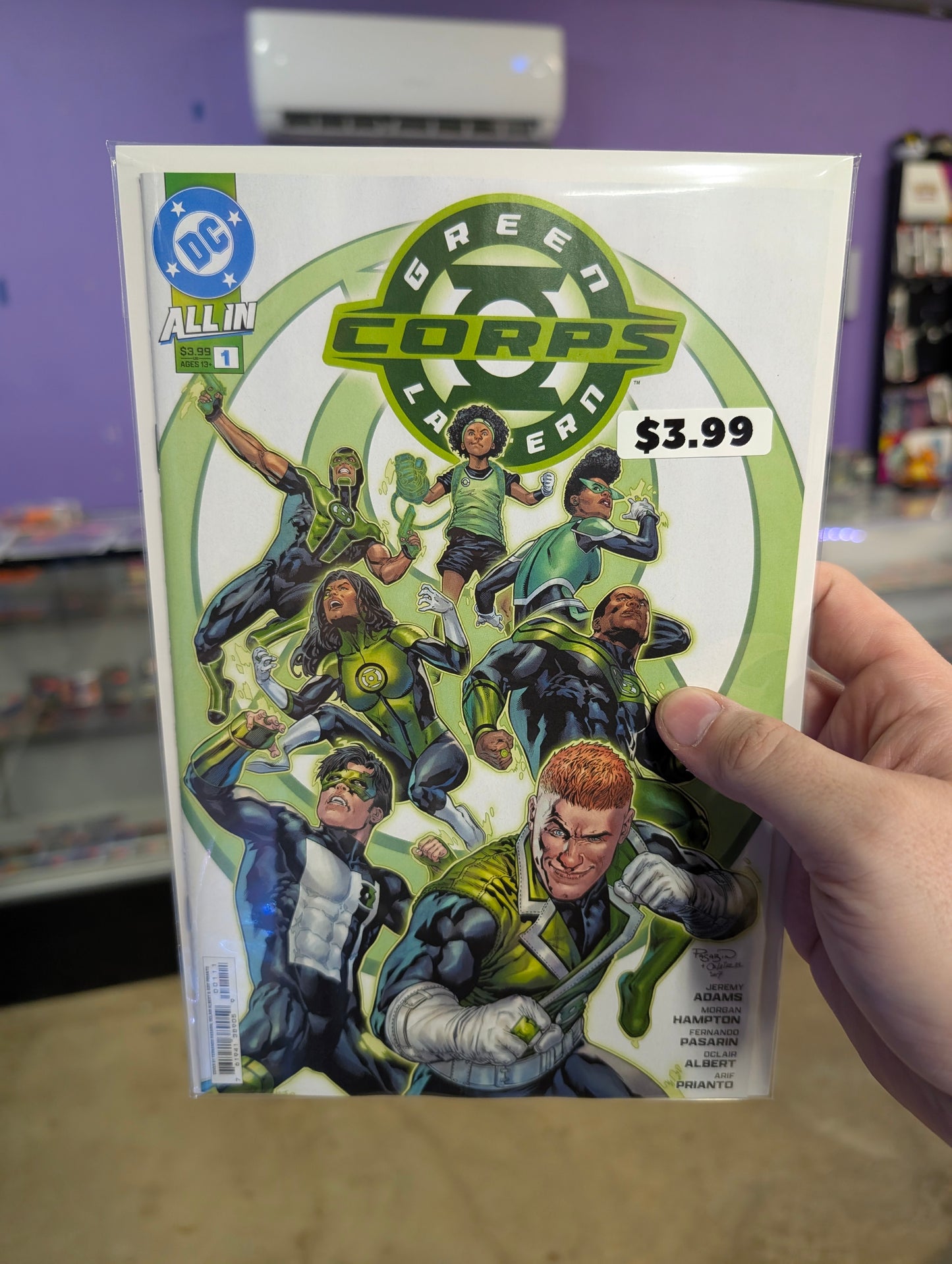 Green Lantern Corps #1 Main Cover 2/15/25 Release