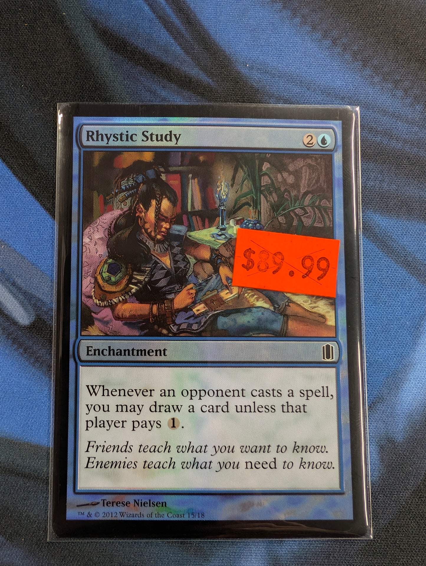 Rhystic Study Foil