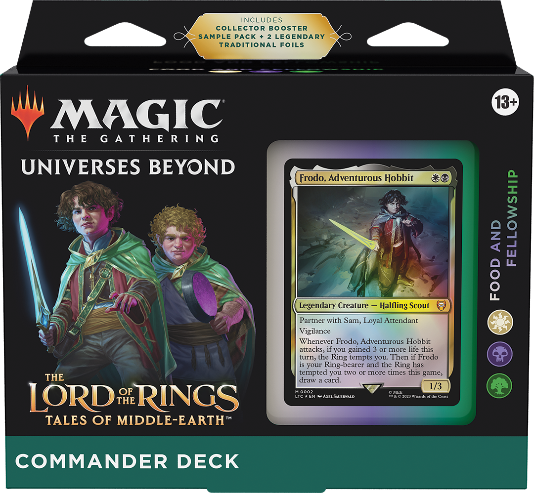 The Lord of the Rings: Tales of Middle-earth Commander Deck - Food and Fellowship