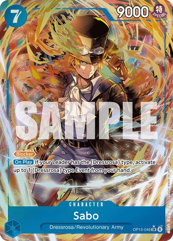 Sabo (Alternate Art) - Adventure on Kami's Island (OP15-EB04)
