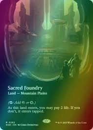 Sacred Foundry Borderless Foil 0282 EOE
