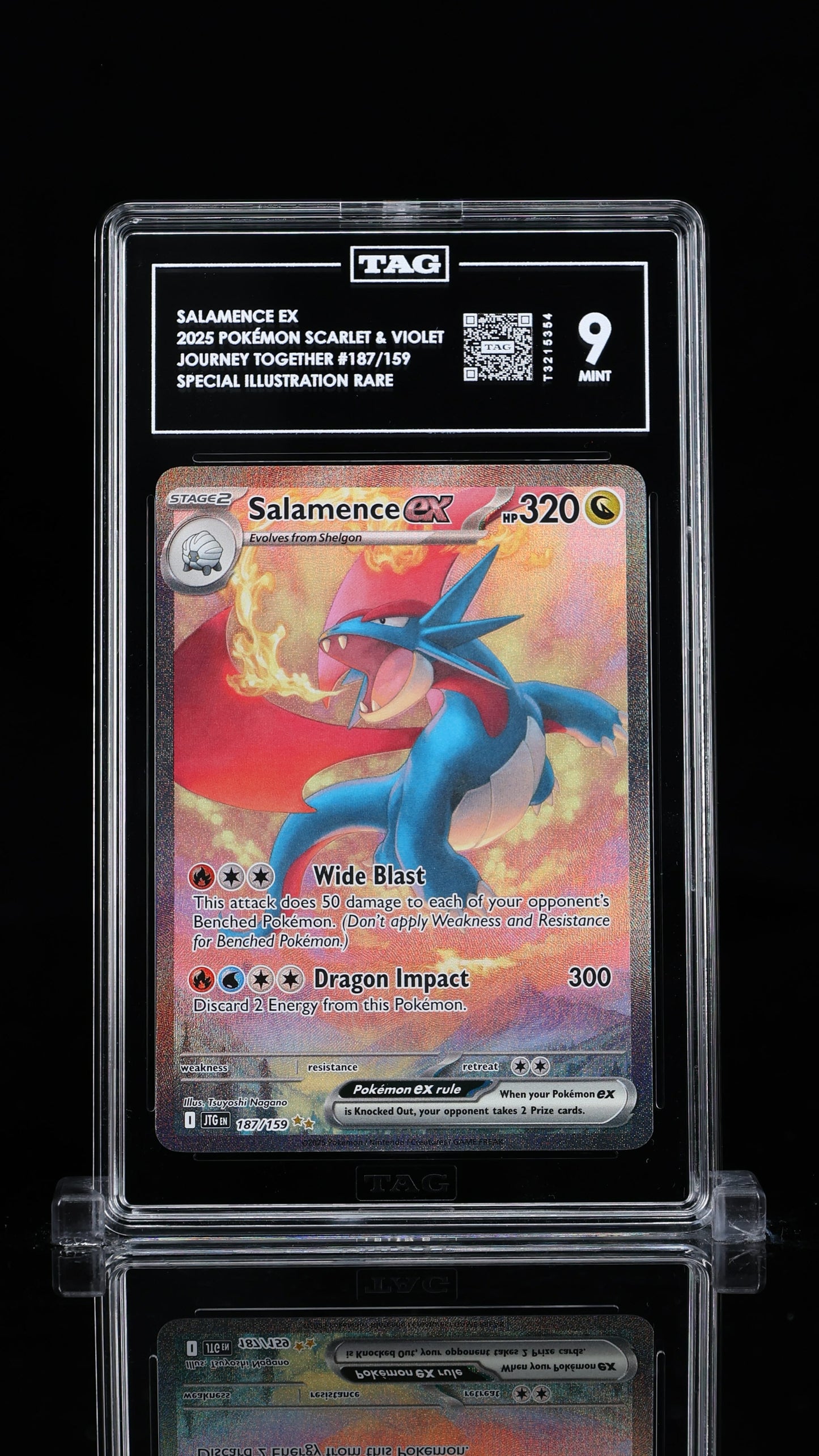 Salamence EX Special Illustration Rare Tag 9