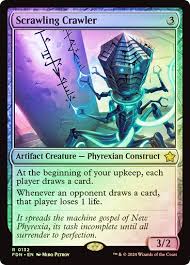 Scrawling Crawler Borderless Foil 0486