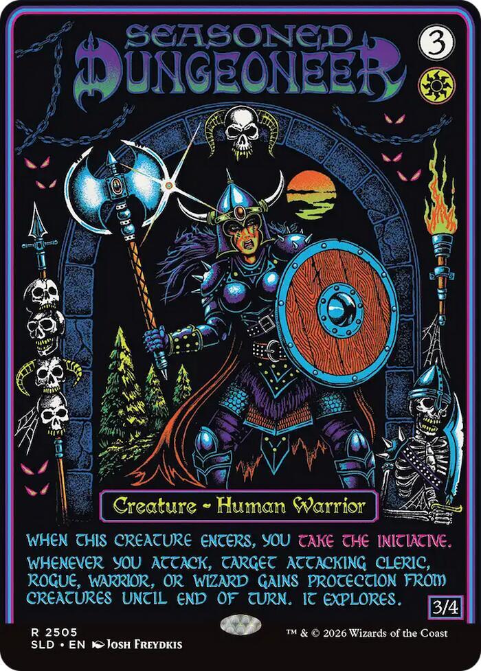 Seasoned Dungeoneer - Secret Lair Drop Series (SLD) 2505 Foil