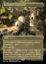 Secluded Courtyard Full Art 0063 BLB Special Guest