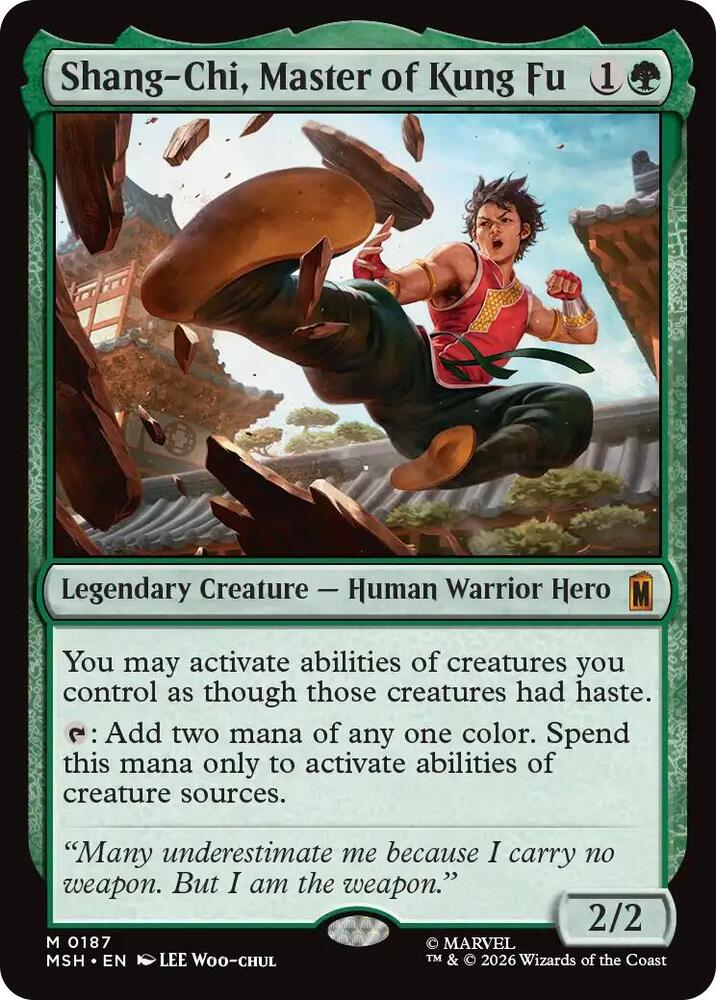 Shang-Chi, Master of Kung Fu - Marvel Super Heroes (MSH)