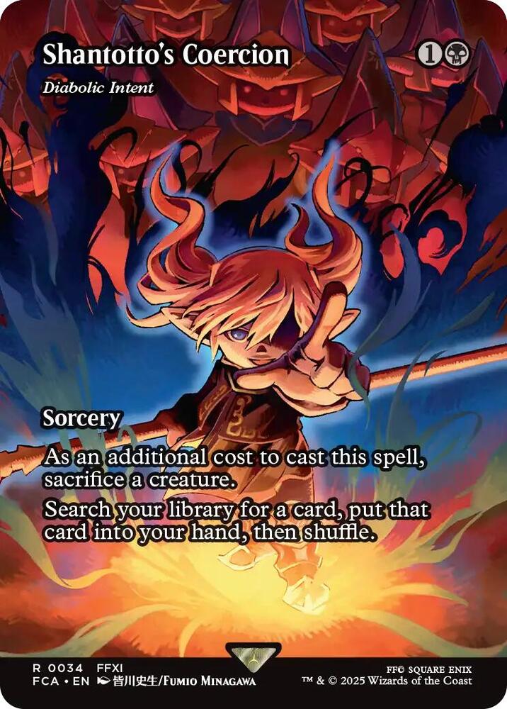Shantotto's Coercion - Diabolic Intent (Showcase) - FINAL FANTASY: Through the Ages (FCA) 0034
