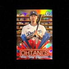 Shohei Ohtani Sho-Time Showcase Bowman Chrome HS-4 2025