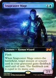 Snapcaster Mage U05/040 Extended Art Box Topper Foil