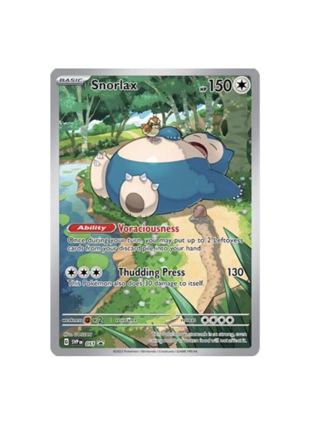 Snorlax - 051 - SV: Scarlet & Violet Promo Cards (SVP)