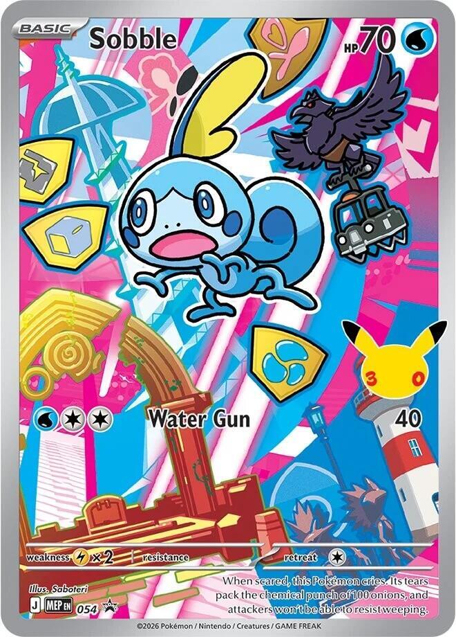 Sobble - 054 - ME: Mega Evolution Promo (MEP) ME: Mega Evolution Promo