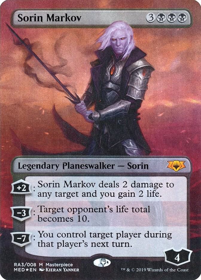 Sorin Markov - Mythic Edition: Ravnica Allegiance (MED2) Foil RA3/008