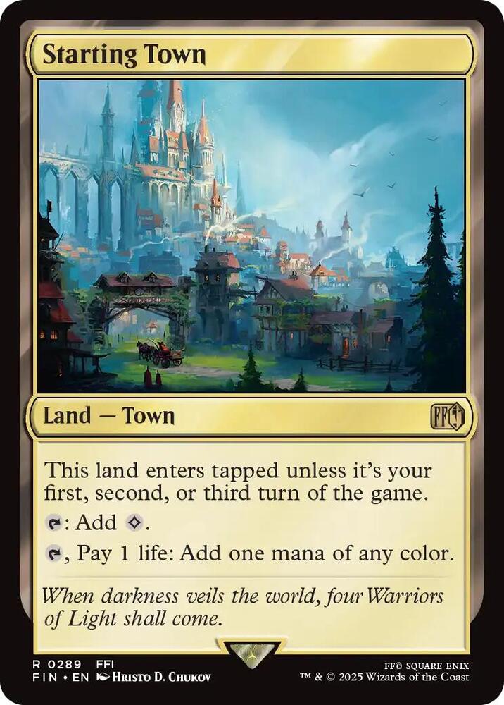 Starting Town FIN 0289