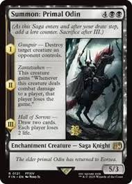 Summon: Primal Odin Prereleased Sealed 0121