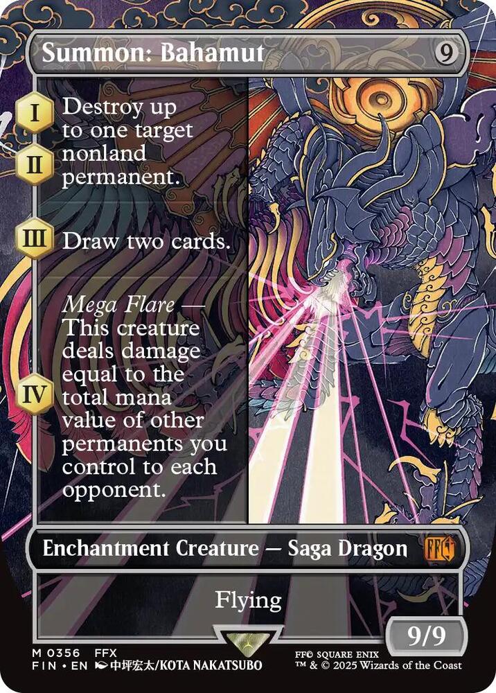 Summon: Bahamut 0356 Borderless FIN