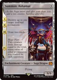 Summon: Bahamut FIN 0001 Japanese