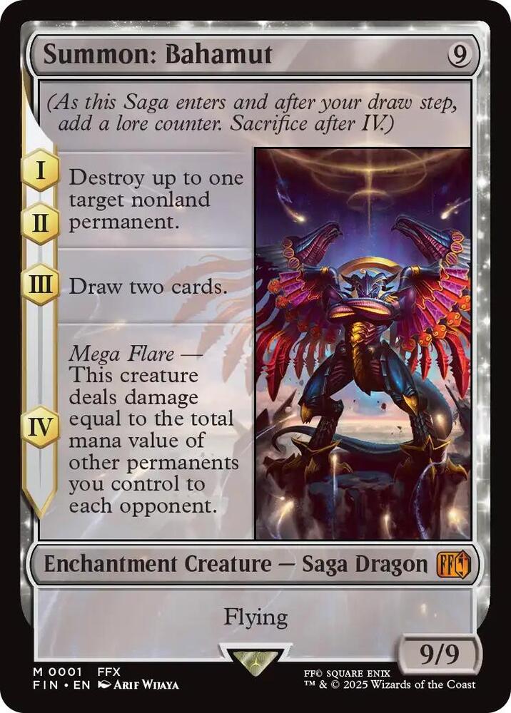 Summon: Bahamut 0001 FIN