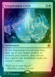 Teleportation Circle Foil AFR 039/281