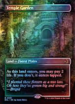 Temple Garden Borderless Foil 0351 Lorwyn