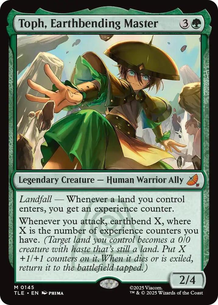 Toph, Earthbending Master 0145 TLE