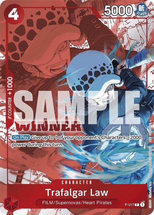Trafalgar Law (Winner Pack Vol. 7) - One Piece Promotion Cards (OP-PR) One Piece Promotion Cards