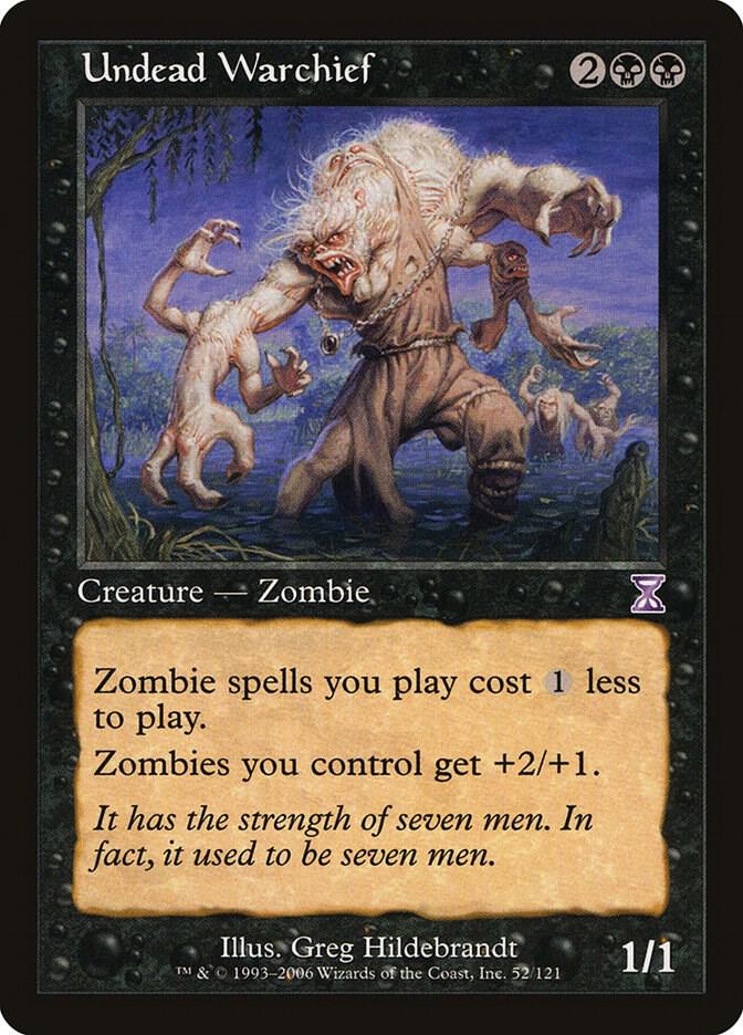 Undead Warchief - Timeshifted (TSB) 52/121