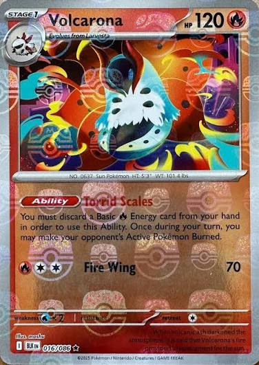 Volcarona (Master Ball Pattern) - SV: Black Bolt (BLK)