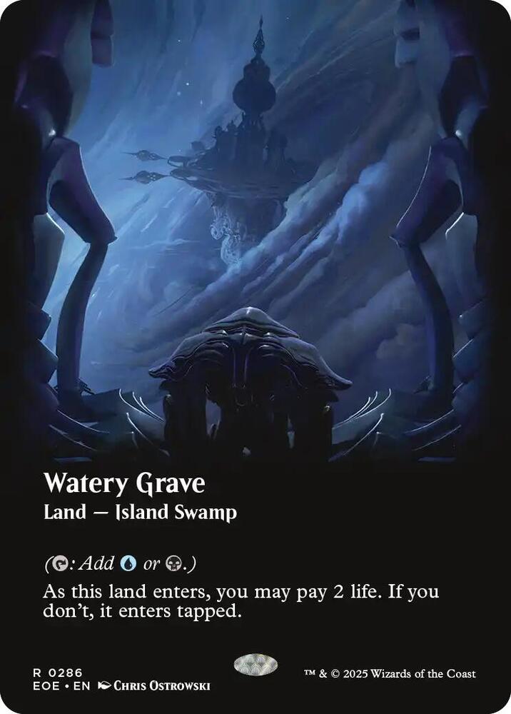 Watery Grave Borderless 0286 EOE Foil