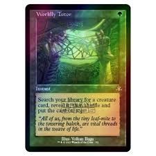 Worldly Tutor Retro Frame Foil 353 Dominaria