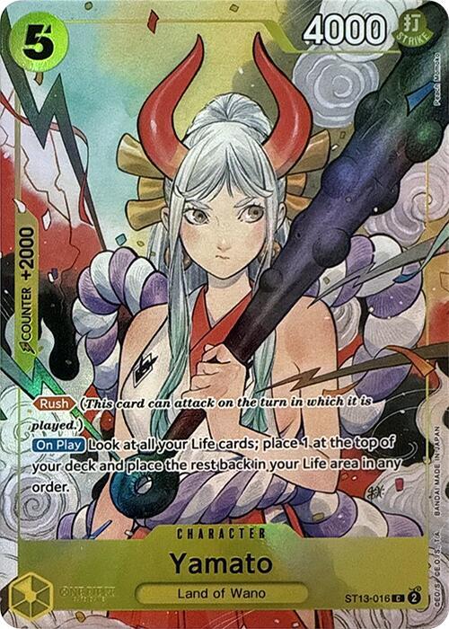 Yamato (Illustration Box Vol.2) - One Piece Promotion Cards (OP-PR) One Piece Promotion Cards