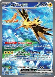 Zapdos EX 202/165 151 SIR