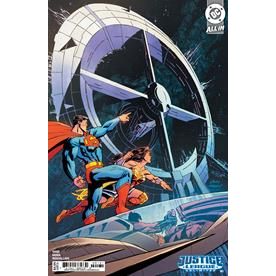 JUSTICE LEAGUE UNLIMITED #1 CVR C ANDY KUBERT CARD STOCK VAR - CardWizards