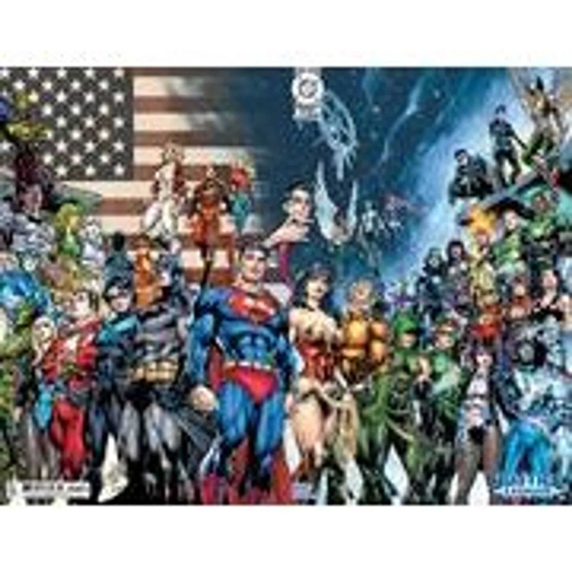 JUSTICE LEAGUE UNLIMITED #1 CVR E ED BENES WRAPAROUND CARD STOCK VAR - CardWizards