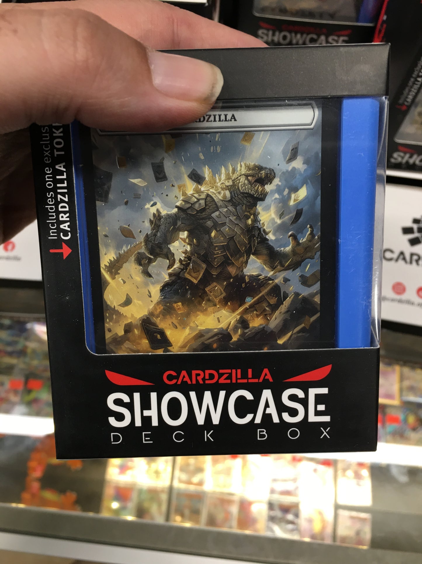 Blue Cardzilla Deck Box