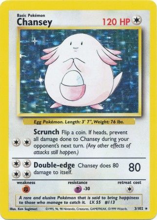 Chansey (3/102) [Basis-Set Unbegrenzt] MP