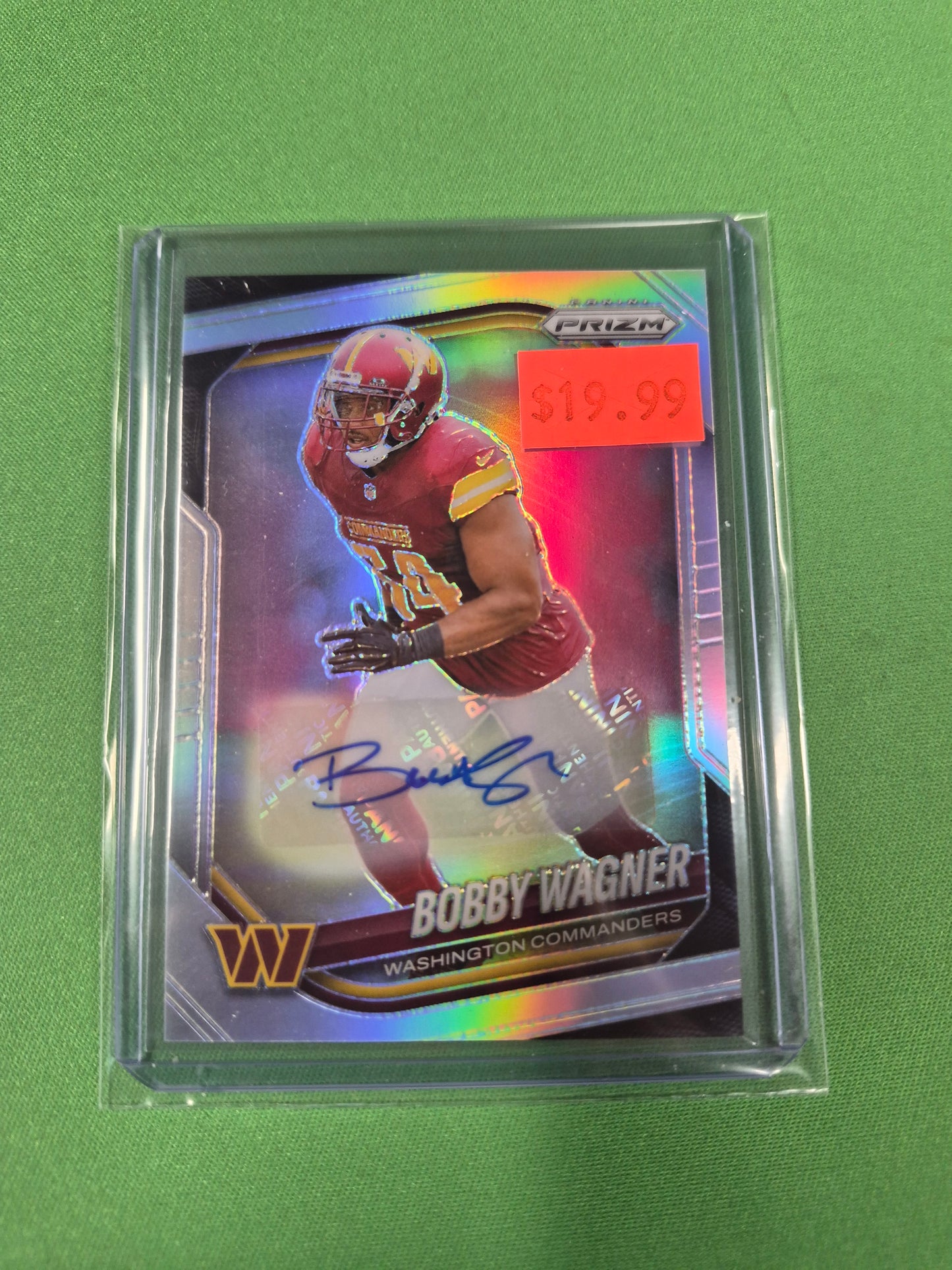 Bobby Wagner 2025 Silver Prizm Auto #261