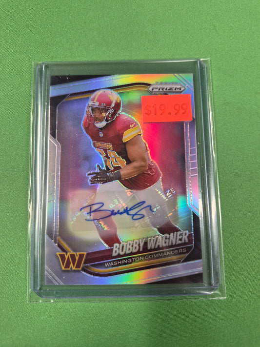 Bobby Wagner 2025 Silver Prizm Auto #261