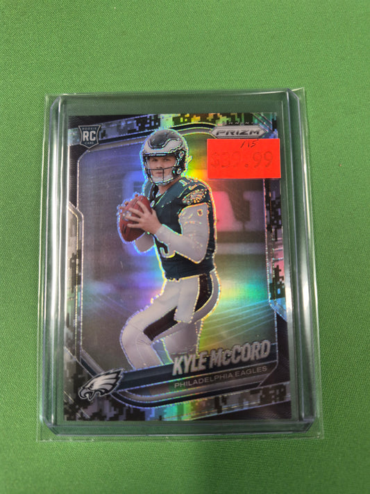 Kyle McCord 2025 RC Camo Prizm /15 #377