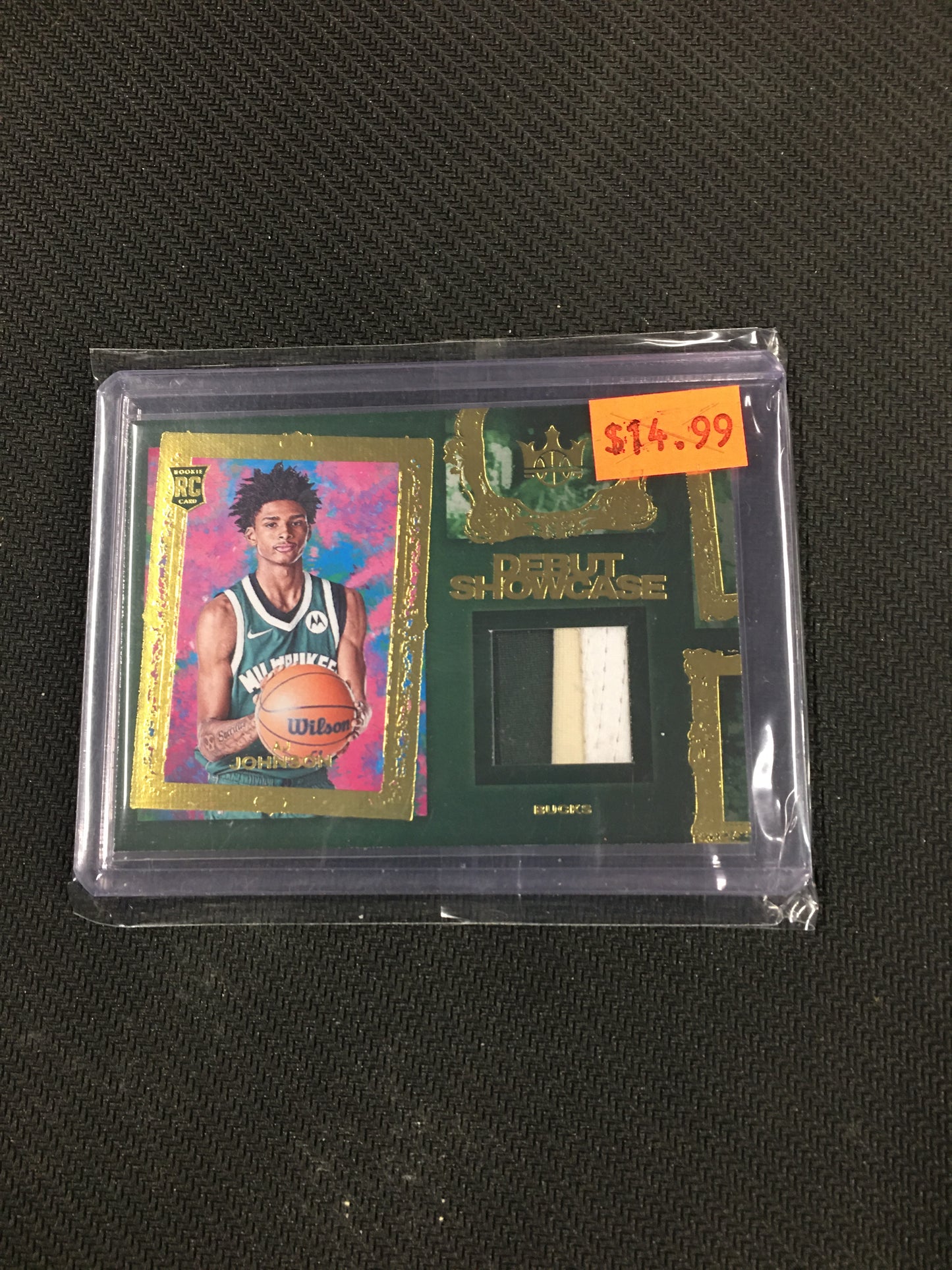 AJ Johnson Debut Showcase Court Kings RC Patch #DSM-AJJ