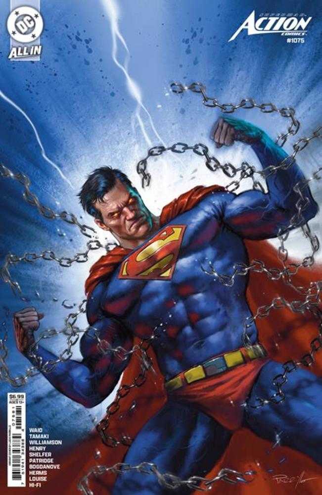 Action Comics #1075 Cover E Lucio Parrillo Card Stock Variant - CardWizards