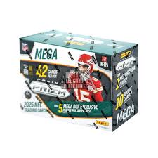 2025 NFL Prizm Hobby Mega Box (Purple Pulsar)