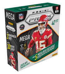 2025 NFL Prizm Mega Box (Neon Green Pulsar Exclusive)
