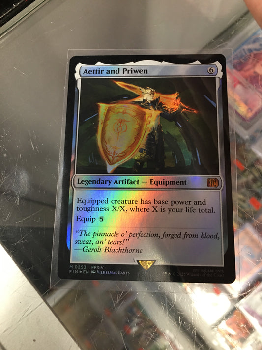 Aettir and Priwen MTG 0253 FIN foil