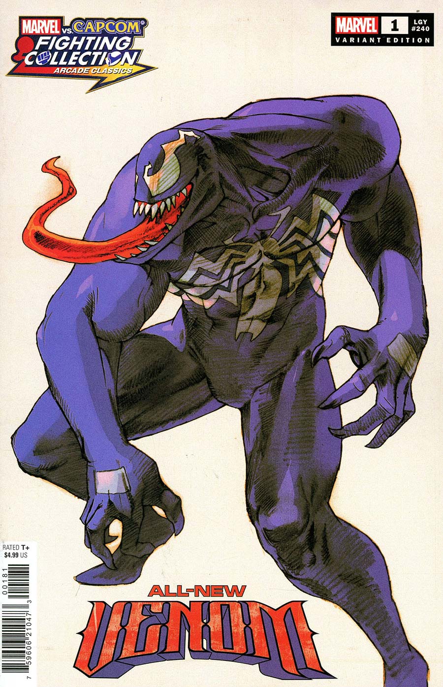 ALL NEW VENOM #1 BENGUS MARVEL VS CAPCOM VAR - CardWizards